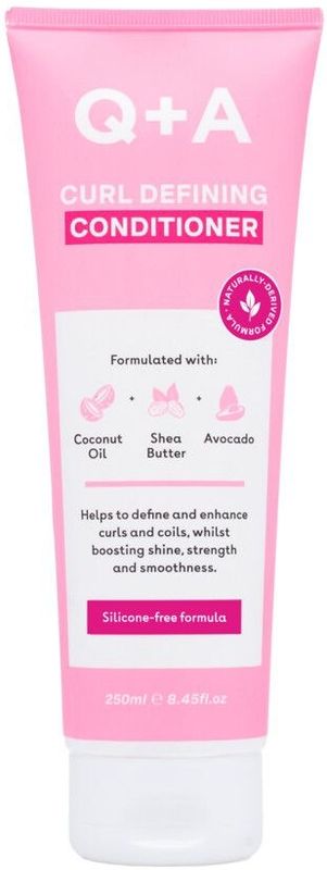 Q+A - Curl Defining Conditioner - Hydraterend - Natuurlijk - 250ml