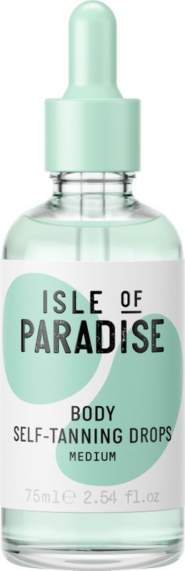 Isle Of Paradise - Body Self-Tanning Drops Medium - 75 ml - Zelfbruiner