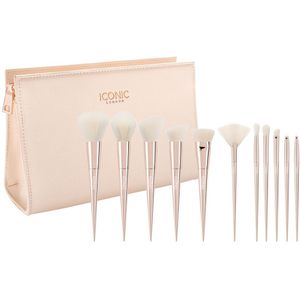 Ultimate Brush Set - 12 Kwasten - Vegan - Luxe Etui
