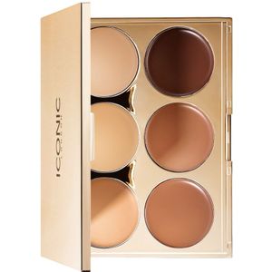 ICONIC London - Multi-Use Sculpting Palette - 6 Kleuren - Crèmige Formule