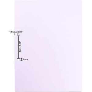 Belle Vous Extra Zware 2 Gaten Perforator 70 Vellen Capaciteit Afstand Tussen de Gaten 8 cm Zwarte Tafel Perforator met Aflsuitbaar Handvat – Geschikt Voor Thuis, Kantoor en School