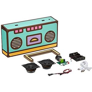Pusheen DIY Bluetooth Speaker Boombox (Werkt op batterijen), Bluetooth luidspreker, Veelkleurig