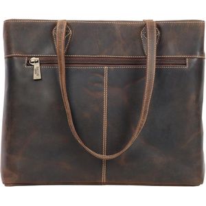 Gillis London Trafalgar Leather Shopper Vintage Brown