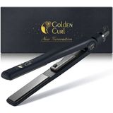 Golden Curl - Il Nero - Stijltang - Zwart - Titanium Platen