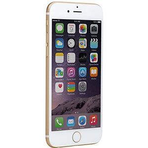 Apple iPhone 6 Smartphone (11,9 cm (4,7 inch) Retina HD-display, M8 Motion coprocessor, 8-megapixel iSight-camera, 1080p, 128 GB intern geheugen, nano-sim, iOS 8), 64 GB, goud (Refurbished)