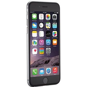 Apple iPhone 6 Smartphone (11,9 cm (4,7 inch) Retina HD-display, M8 Motion coprocessor, 8-megapixel iSight-camera, 1080p, 128 GB intern geheugen, nano-sim, iOS 8), 64 GB, Space grijs (Refurbished)