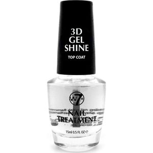 W7 3D Gel Shine Top Coat 15 ml