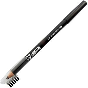 W7 Brow Master 3 In 1 Brow Pencil Definer Dark Brown 1 st