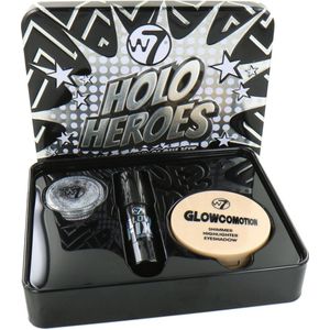 W7 Holo Heroes Super Mini Glow Kit Cadeauset