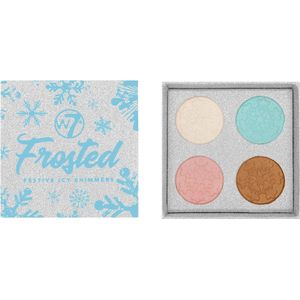 W7 Frosted Festive Icy Shimmers Highlighter Palette