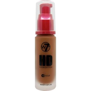 W7 HD Foundation Hazelnut 30 ml