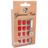 W7 - Glamorous Nails - Kunstnagels - Red Carpet - 24 Stuks