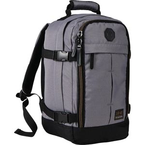 CabinMax Metz Reistas – Handbagage 20L Ryanair – Rugzak – Schooltas - 40x25x20 cm – Compact Backpack – Lichtgewicht – Vintage Apache Grey