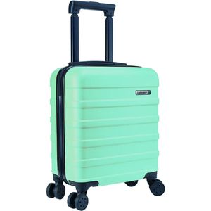 CabinMax Handbagage Koffer - Trolley 30L - Harde Reiskoffer - 45x36x20cm - Lichtgewicht - Groot Capaciteit - Mint Green