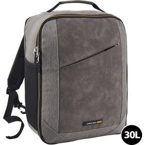CabinMax Manhatten Reistas– Handbagage 30L Easyjet - Rugzak met USB poort – Backpack - 45x36x20cm – Lichtgewicht - Bronze