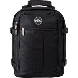 CabinMax Metz Reistas – Handbagage 24L Wizz Air – Rugzak – Schooltas - 40x30x20 cm – Compact Backpack – Lichtgewicht – Zwart