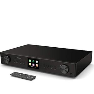 Majority Fitzwilliam Internet Radio met DAB+, wifi-keukenradio, bluetooth internetradio, hifi-ontvanger, stereo-tuner, tune-onderbouw, keuken, digitale radio, DAB Plus-speler, hifi digitale radiosysteem