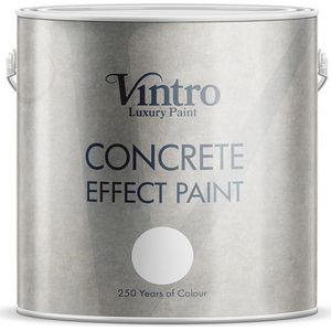 Betonlook verf Vintro Concrete Effect Paint Slate 2.5 Liter