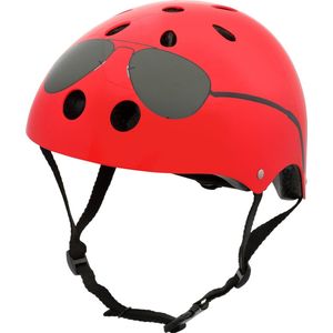 Mini Hornit Lids Fietshelm voor Kinderen met LED achterlicht - The Aviator (M)