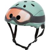 Mini Hornit Lids Fietshelm voor Kinderen met LED achterlicht - Military (M)