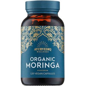 Moringa Capsules BIO Organic Ayurvediq Biologisch 120 stuks