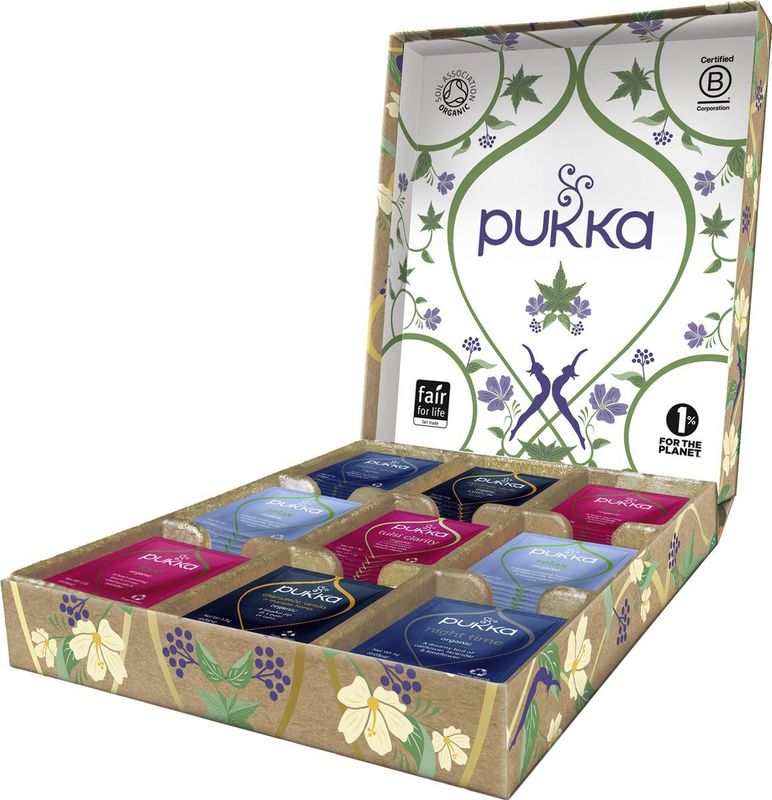 Pukka Relax Selection Box - Biologische Kruidenthee - 45 Theezakjes