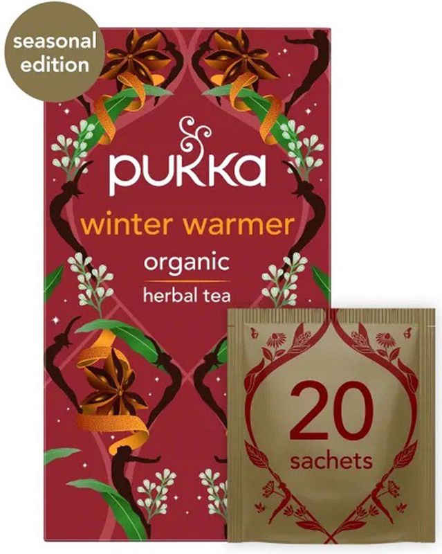 Pukka Thee Winter Warmer 20 stuks - Kerst Cadeau