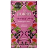 Pukka Morning Berry Organic Herbal Tea 20 Instantthee