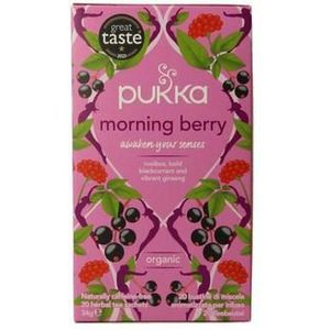 Pukka Morning berry bio 20 stuks