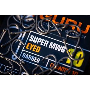 Guru Super MWG Eyed - Barbed (10 pcs)