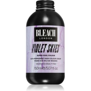Bleach London Super Cool semipermanente haarkleur Tint Violet Skies 150 ml