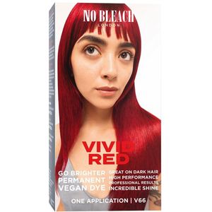 No Bleach London - Vivid Red - Permanent Vegan Dye Kit