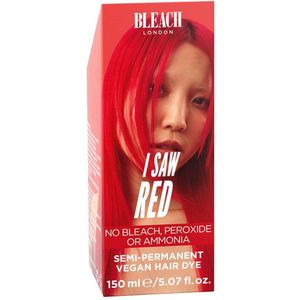 Bleach London - I Saw Red - Semi-Permanente Haarverf - Vegan - Felrood