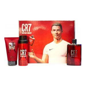 Cristiano Ronaldo CR7 Geschenkset 100ml EDT + 150ml Douchegel + 150ml Body Spray