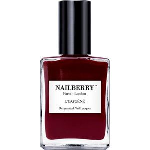 Nailberry - L’Oxygéné Grateful - Nagellak - Deep Mulberry - 15 ml