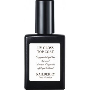Nailberry - UV-Glans Topcoat - Transparant - Veganistisch - Dierproefvrij