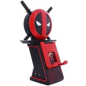 Cable Guys Ikon Charging Stand - Marvel Deadpool Gaming Accessories Holder & Phone Holder for Most Controllers (Xbox, Play Station, Nintendo Switch) & Phone