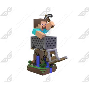 EXQUISITE GAMING - Minecraft Steve - Actiefiguur - 20 cm - Gelicenseerd