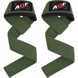 AQF gewichtheffen Gym riemen gewatteerde Crossfit pols ondersteuning Wraps Hand Bar Bodybuilding Training Workout Multi kleur