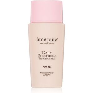 âme pure Daily Sunscreen Zonnebrandcrème voor Gezicht 50 ml