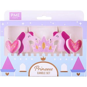 PME - Kaarsjes - Prinsessen - Set/5