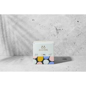 &sisters - Maandverband Met Vleugels - Medium - 100% biologisch katoen