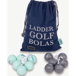 Ladder Golf Bola's - Hard - 3 Groen & 3 Grijs - Echte Golfballen  Top  Kwaliteit en Klasse