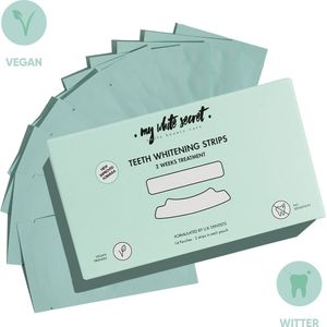 My White Secret - Whitening Strips - Tanden - 14 Stuks
