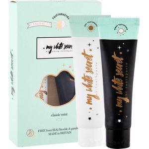 My White Secret - Tandverzorgingsset - Classic Mint - Whitening - 2 x 65 ml