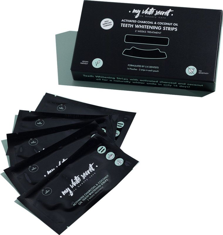 My White Secret - Whitening Strips - 14 Stuks - Veilig en Natuurlijke Samenstelling