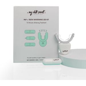 My White Secret® LED Tandenbleekset - Tanden Bleken - Wittere Tanden In 30 Minuten - Teeth Whitening kit