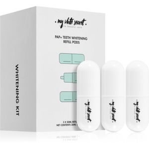 My White Secret - PAP+ - Tandbleekgel Navulling - 3x10 ml