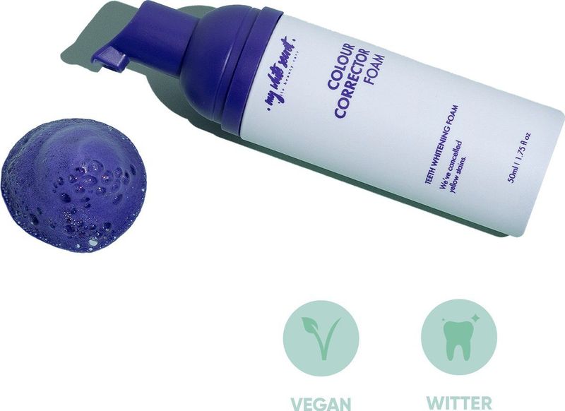 Kleurcorrectieschuim - 50 ml - Tandbleekschuim