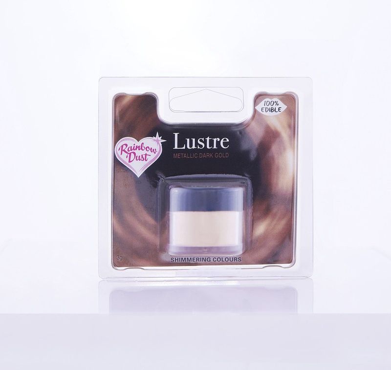 RD - Eetbare Zijdepoeder - Metallic Gember Gloed - 3 g